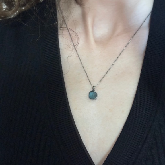 925 Silver Necklace with 925 Silver Pendant - Picture 3 of 7